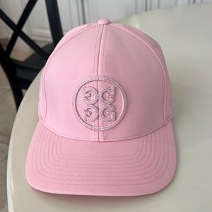 GFore hat in pink. Tried on but never worn.